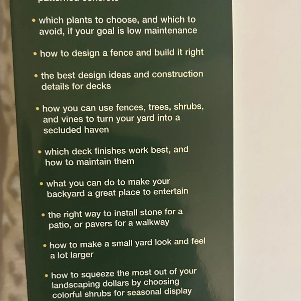 Essential Landscaping Book by This Old House - Picture 5 of 6
